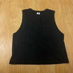 🚨MAKE AN OFFER🚨 Lunya Black Organic Pima Cotton Pajama Tank Top